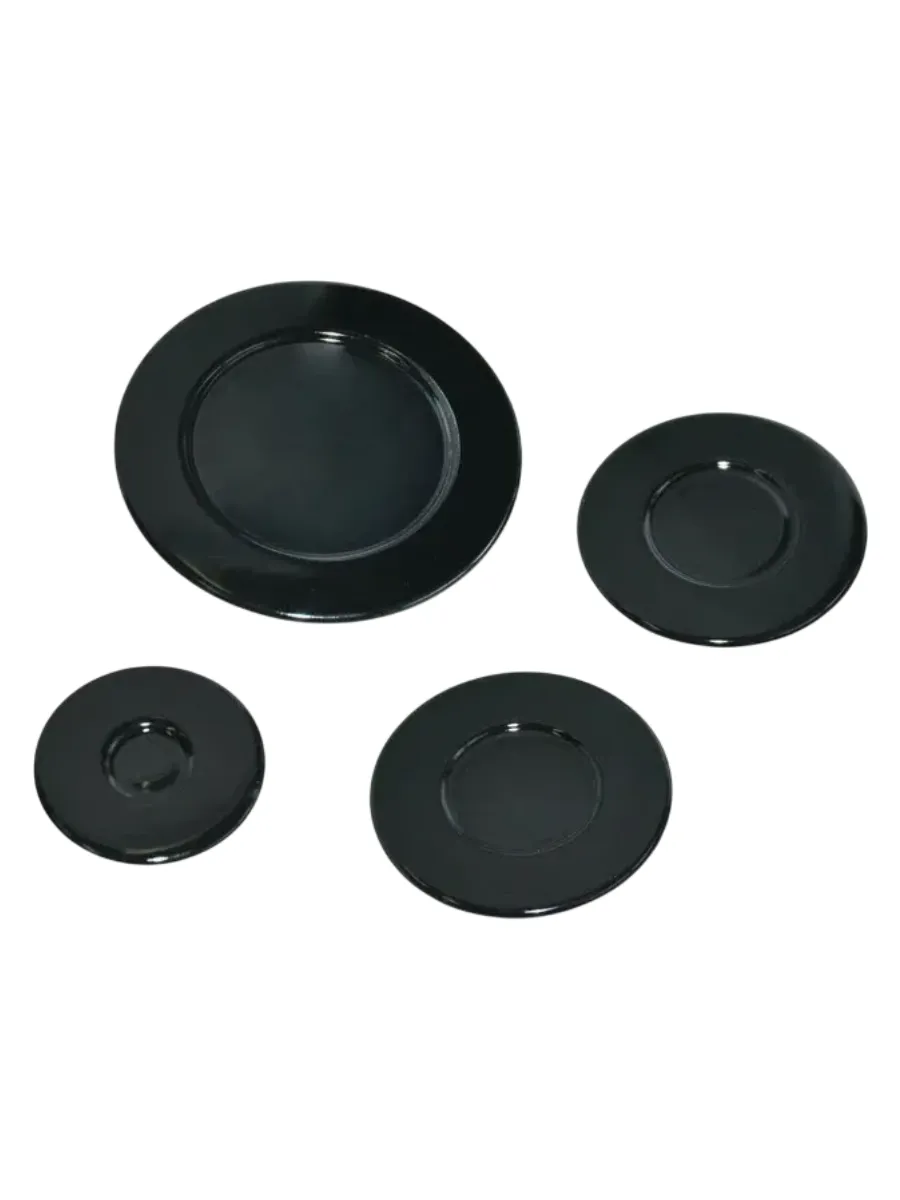 Крышки на горелки для плит DARINA, Гефест, комплект