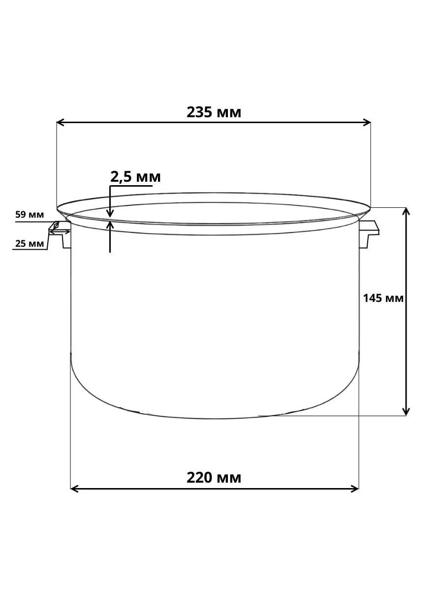 Чаша для мультиварки Redmond RB-C512