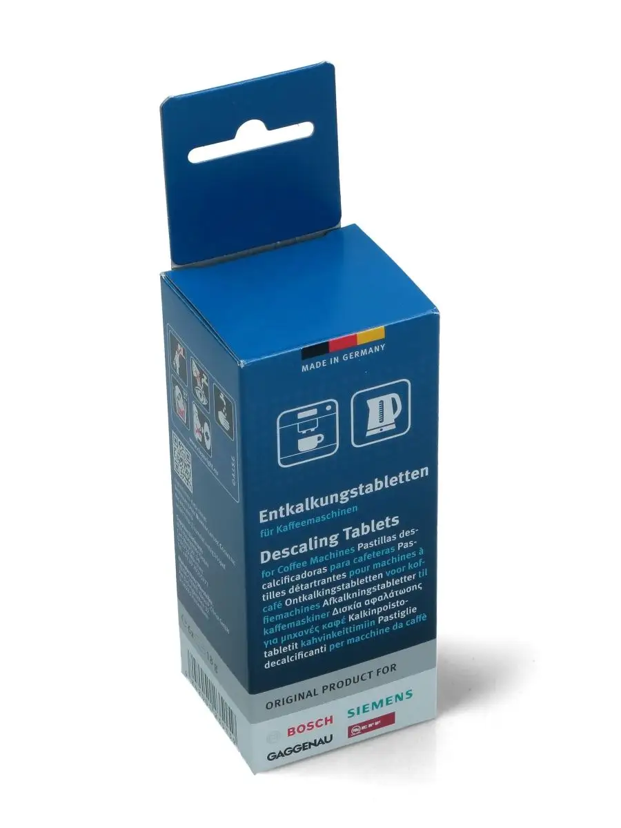 Таблетки от накипи для кофемашин Bosch TCZ 6002, 6 шт