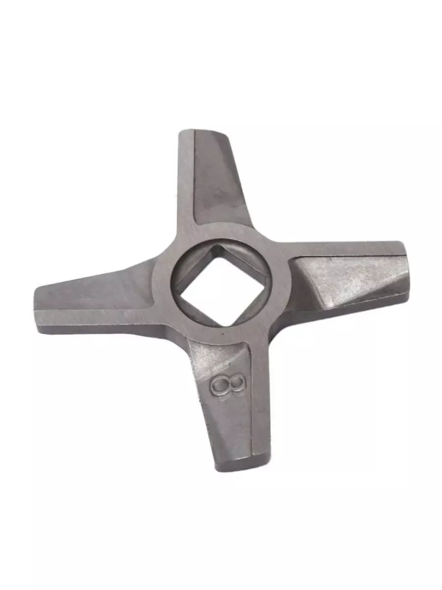 Двусторонний нож №8 для мясорубки Bosch