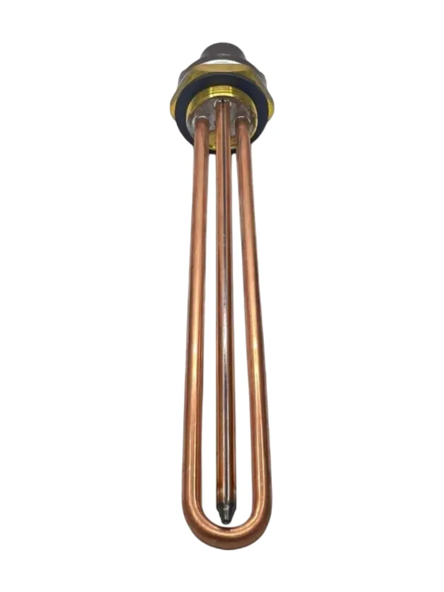 Тэн 2500W, резьба G 1 1/4" (D-42мм) с терморегулятором