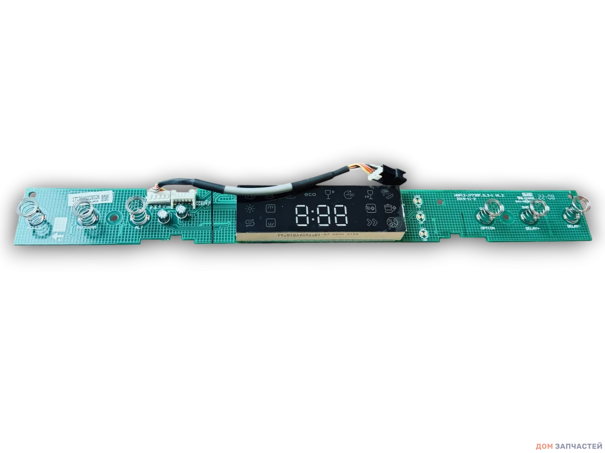 Плата индикации для посудомоечной машины MIDEA TOSHIBA DW-14F2(BS)-RU 17176000028326
