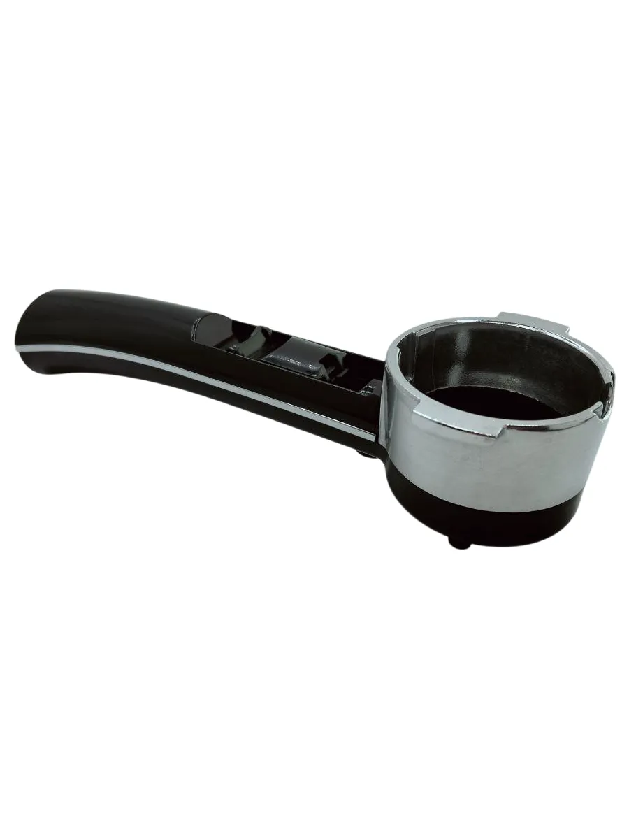 Рожок (холдер) в сборе с ручкой для кофеварки DeLonghi 7313280779