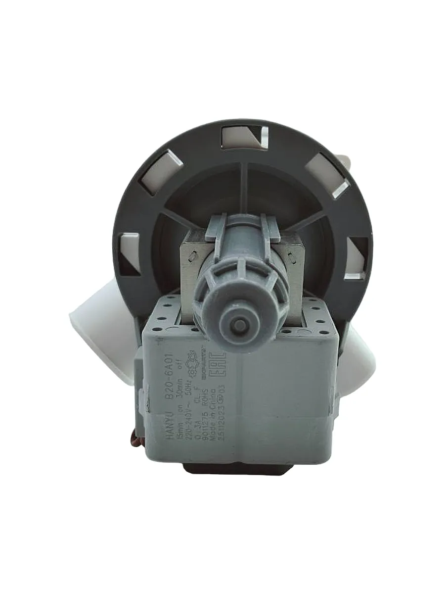 Насос слива 30 W для стиральной машины BEKO с улиткой