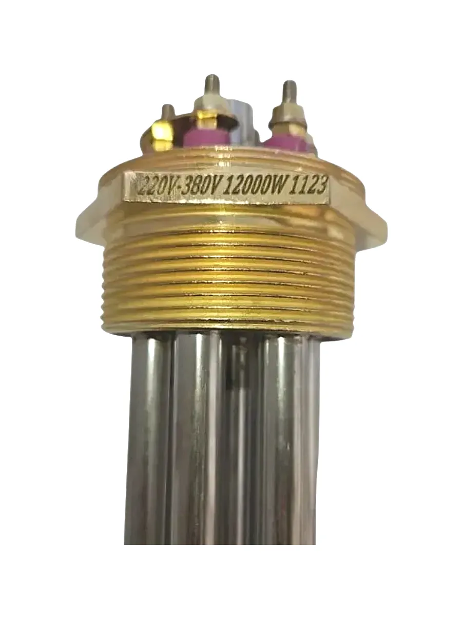 Блок ТЭНов 12000 вт (4000 Вт*3), G2" (59мм), 380 мм