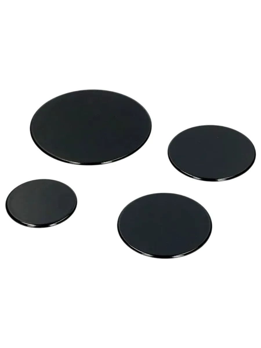 Комплект крышек на горелки газовой плиты "GEFEST-4"