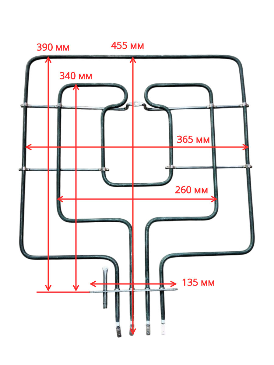ТЭН для духового шкафа Bosch 2800 W, 771772