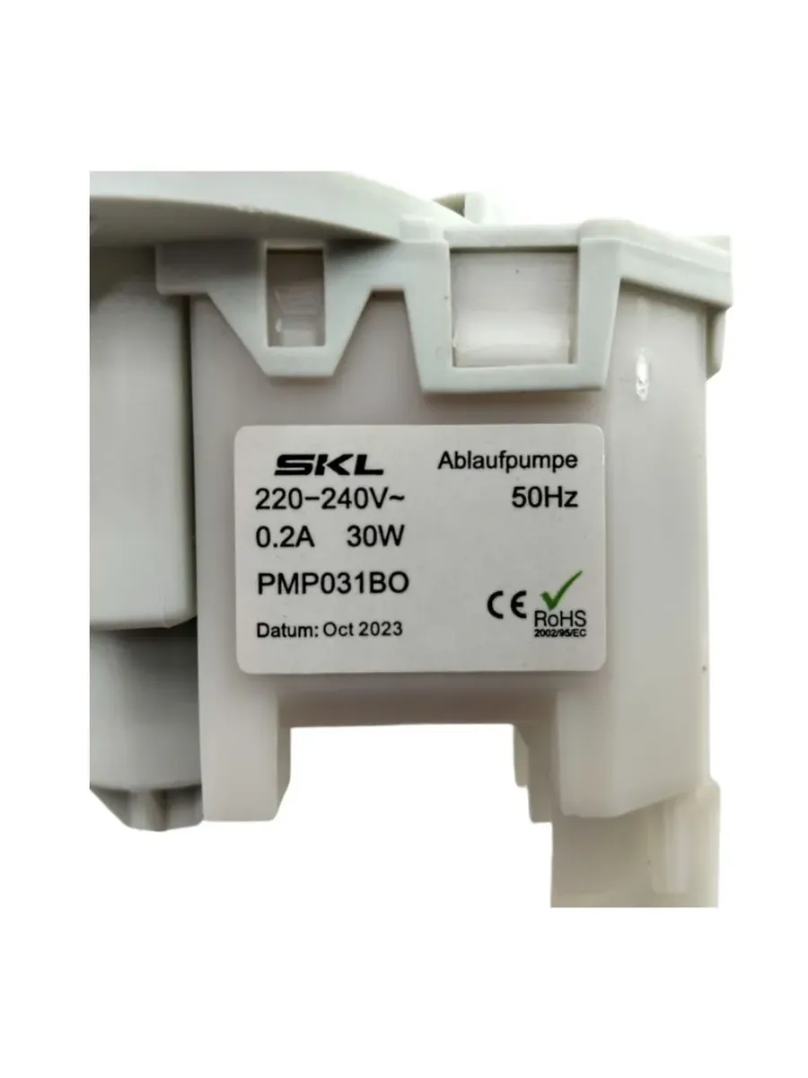 Сливной насос для посудомоечной машины Bosch на 3 защелки