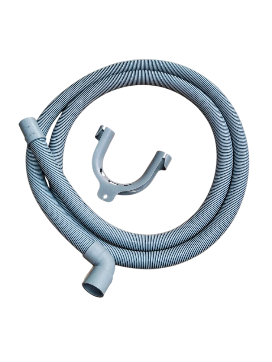 Сливной шланг 2000 мм для стиральных и посудомоечных машин