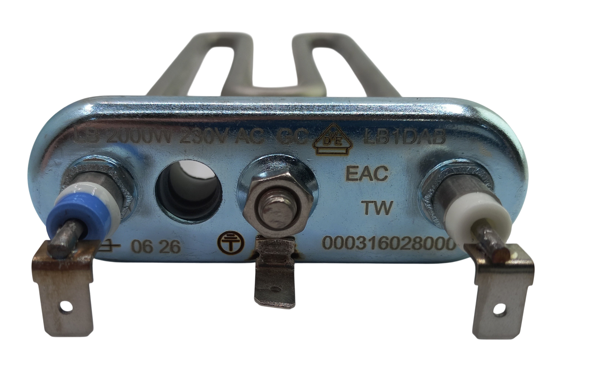 ТЭН для стиральной машины BOSCH, Siemens 2000 Вт, L-200мм c отверстием под датчик