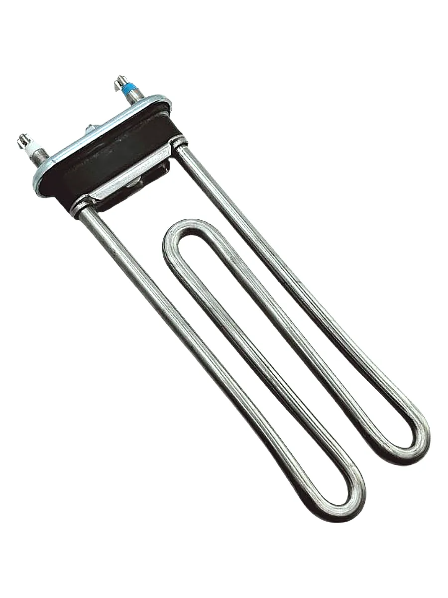 ТЭН 2000 W для стиральной машины, с отверстием под датчик