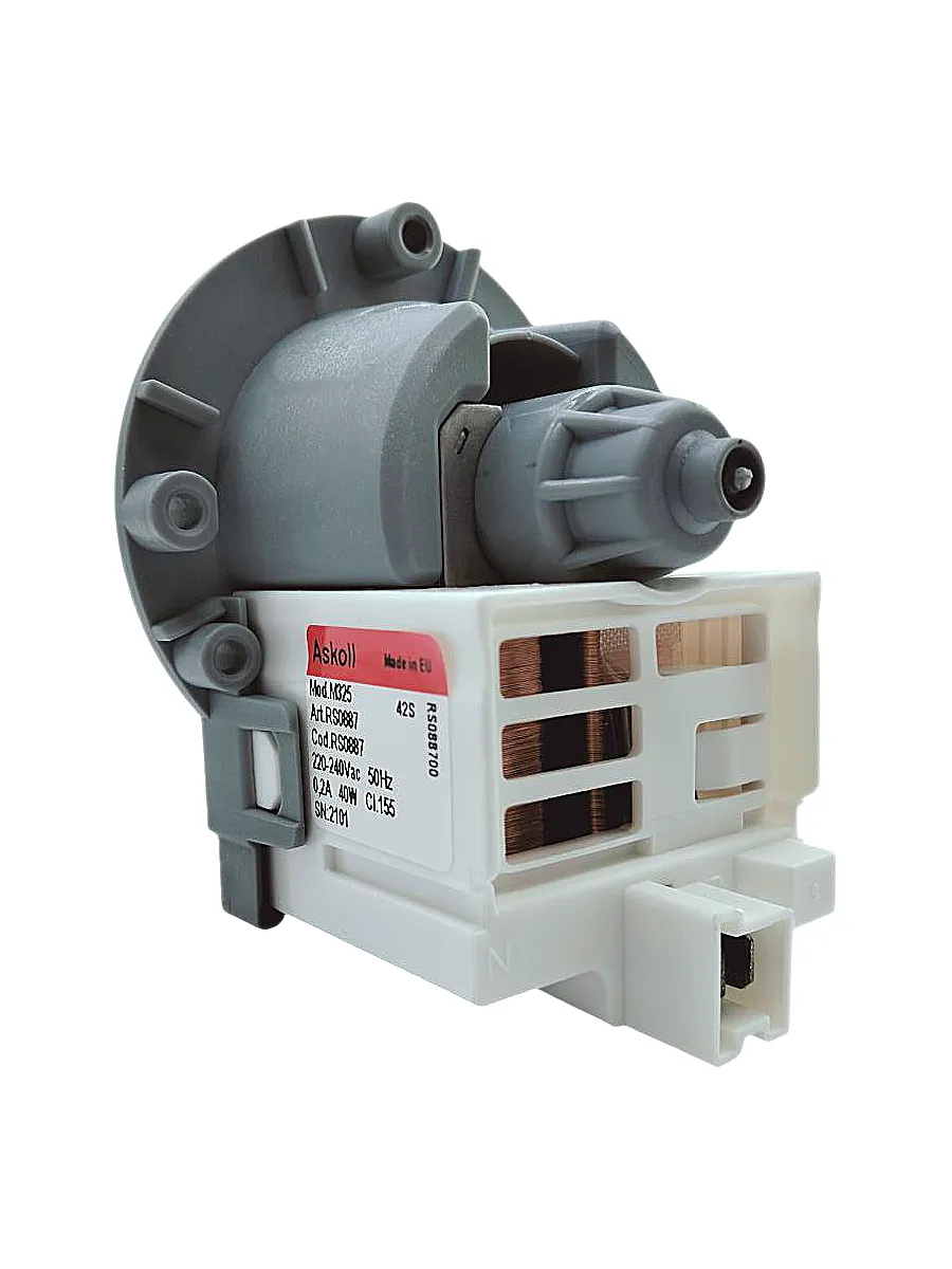 Насос Askoll для стиральной машины 40 W, на 3 винтах