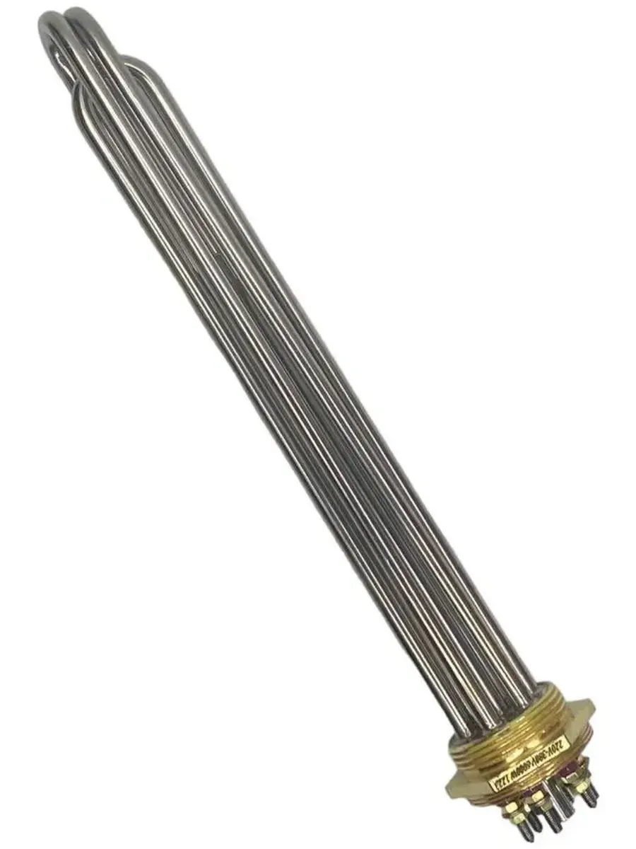 Блок ТЭН 6000 Вт (2000 Вт*3), G1" 1/2 (48 мм), длина 300 мм