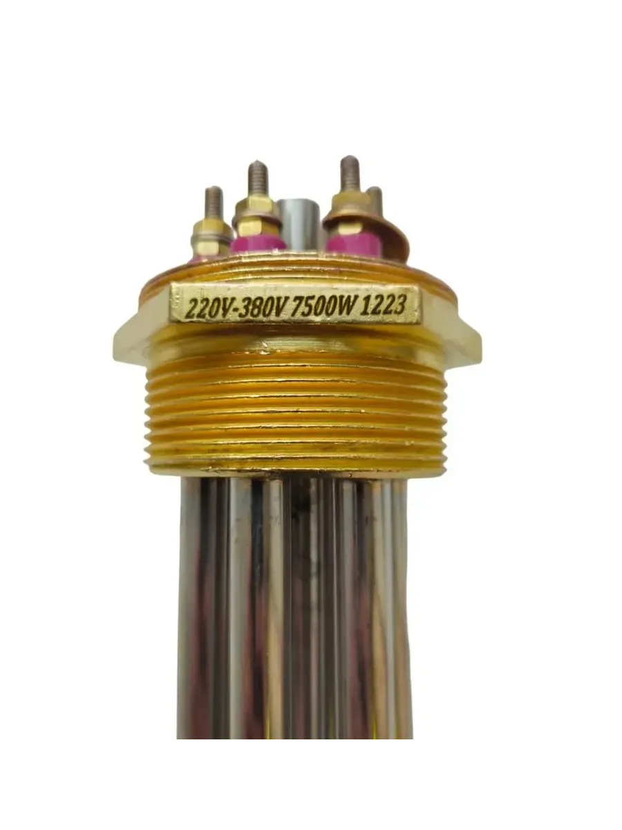 Блок ТЭНов 7500 вт (2500 Вт*3), G2" (59мм), 325 мм