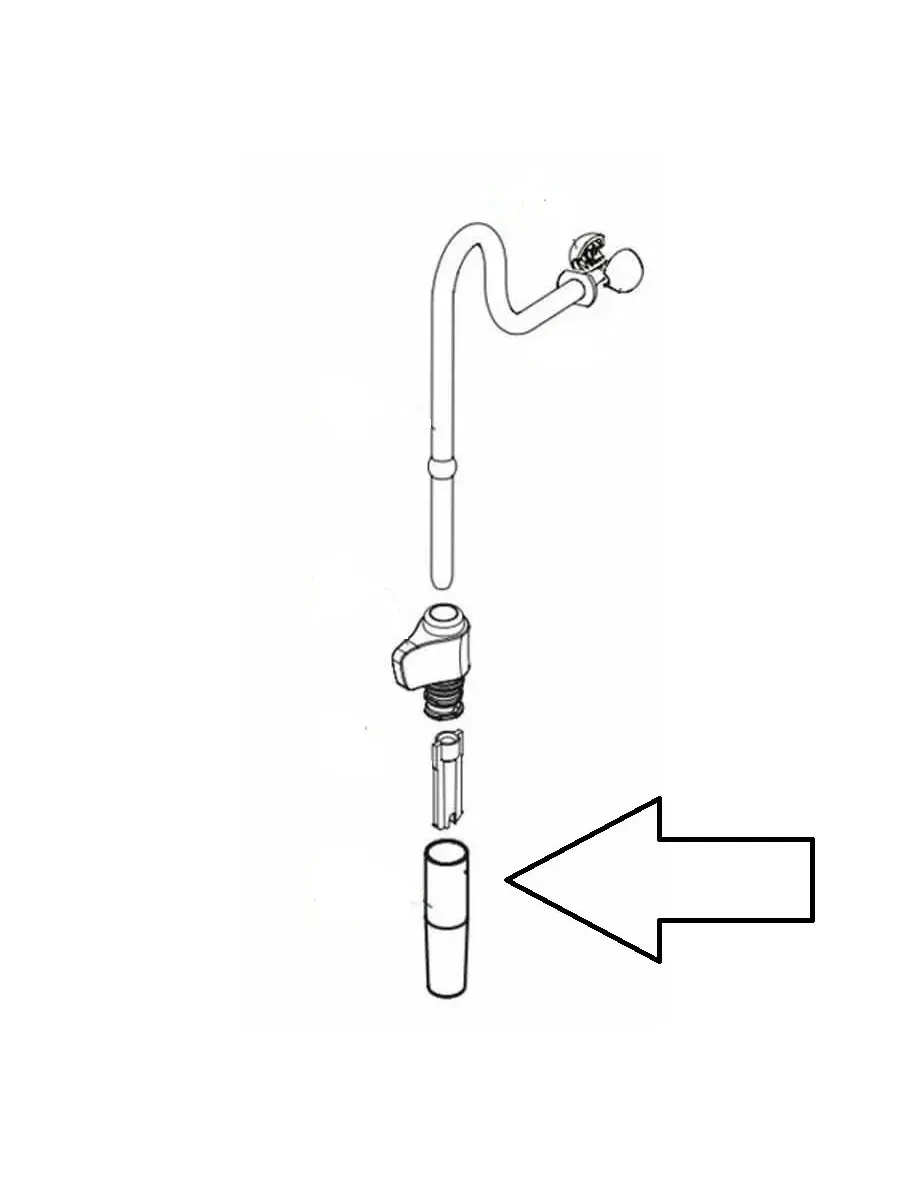 Внешняя насадка для капучинатора к кофемашине Saeco, Philips