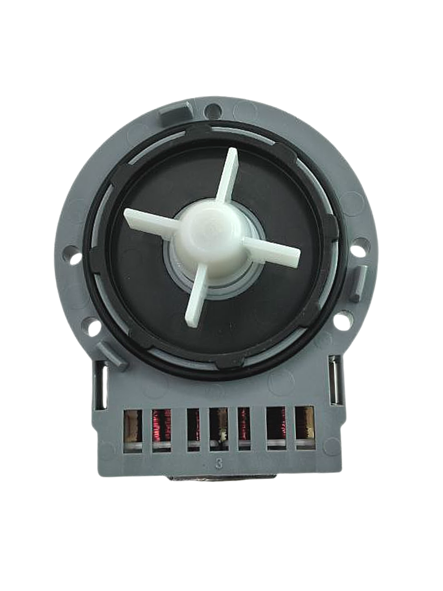 Насос 40 W для стиральной машины на 3 винтах и защелке