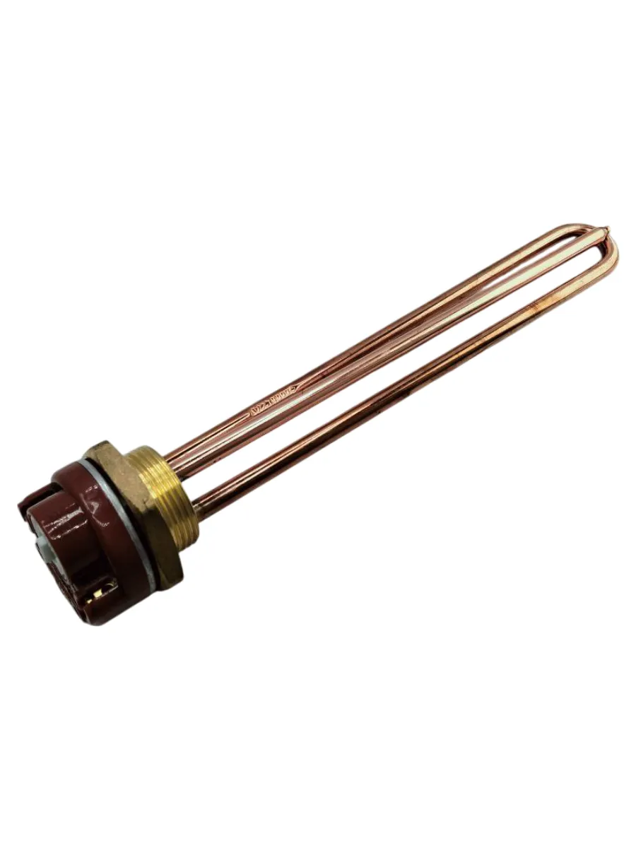 Тэн 2000W, резьба G 1 1/4" (D-42мм) с терморегулятором