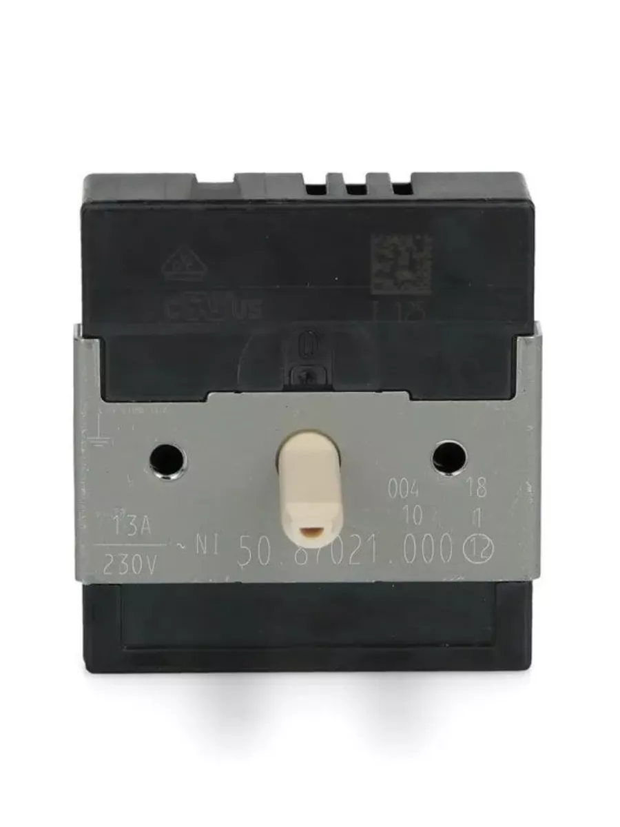 Переключатель для стеклокерамических конфорок однозонный