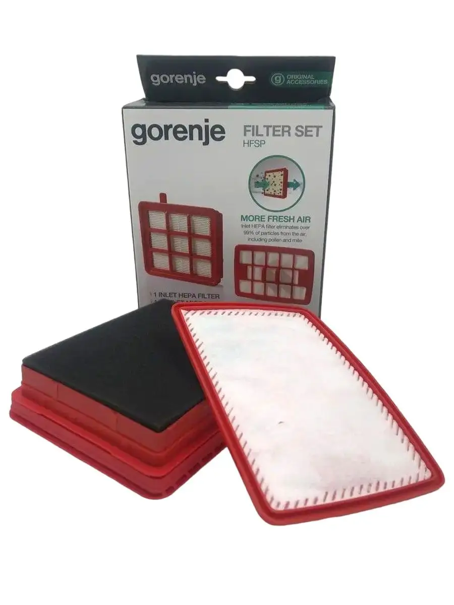 HEPA фильтр HF2303 для пылесоса Gorenje