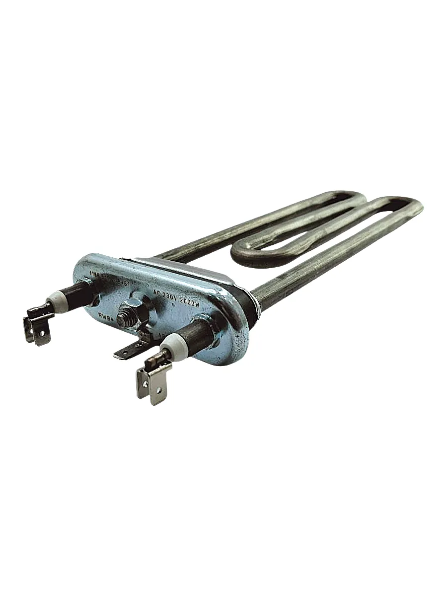 ТЭН для стиральной машины 2000 W, без отверстия под датчик