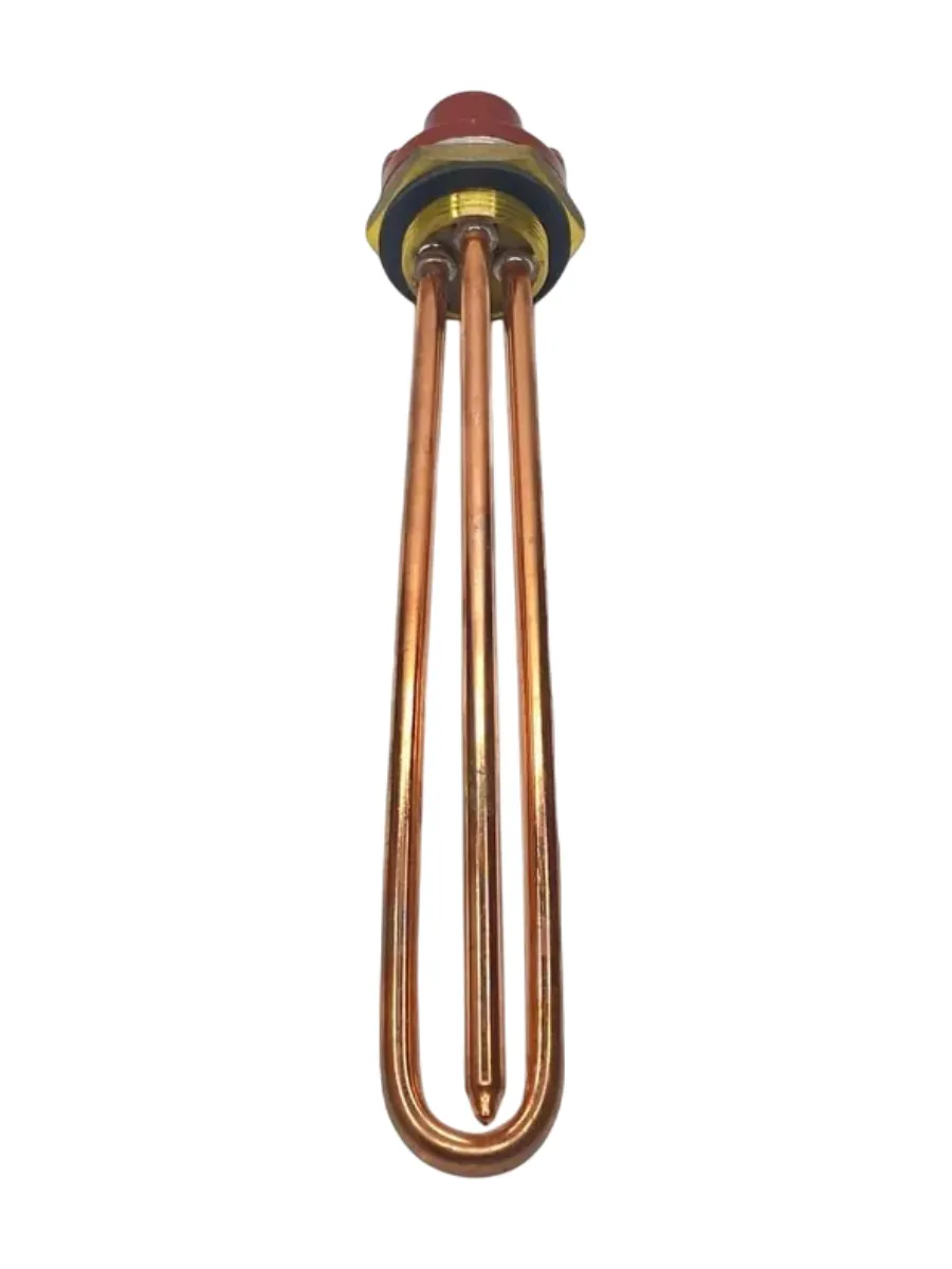 Тэн 2000W, резьба G 1 1/4" (D-42мм) с терморегулятором