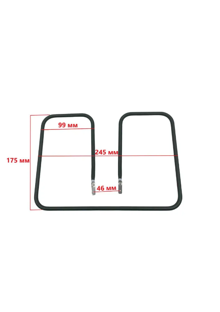 Тэн нижний для электрогрилей Tefal, Rowenta TS-01039500