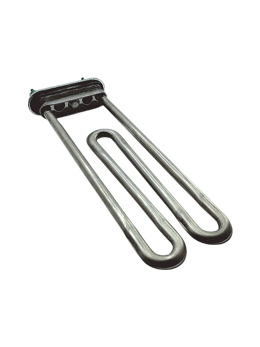 ТЭН 2000 W для стиральной машины, с отверстием под датчик