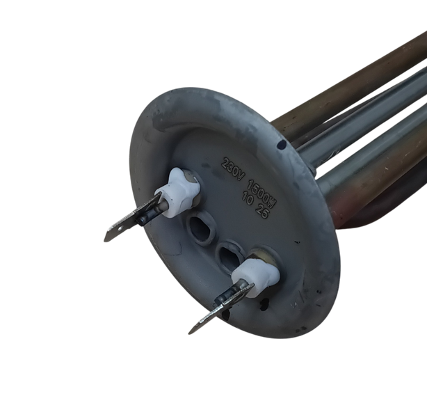 Нагревательный элемент (ТЭН) RF фл. 64 1500W МЕДЬ под анод М4, клеммы L-220 мм  ( POLARIS ) 182526  в/з 182517