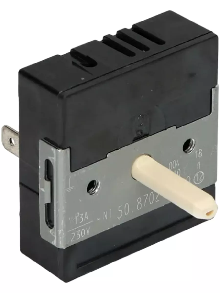 Переключатель для стеклокерамических конфорок однозонный