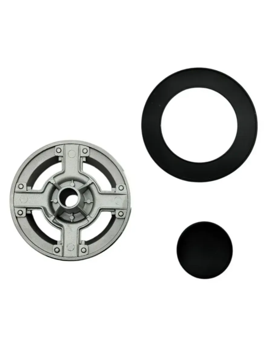 Горелка WOK для газовой плиты с крышками, двухзонная