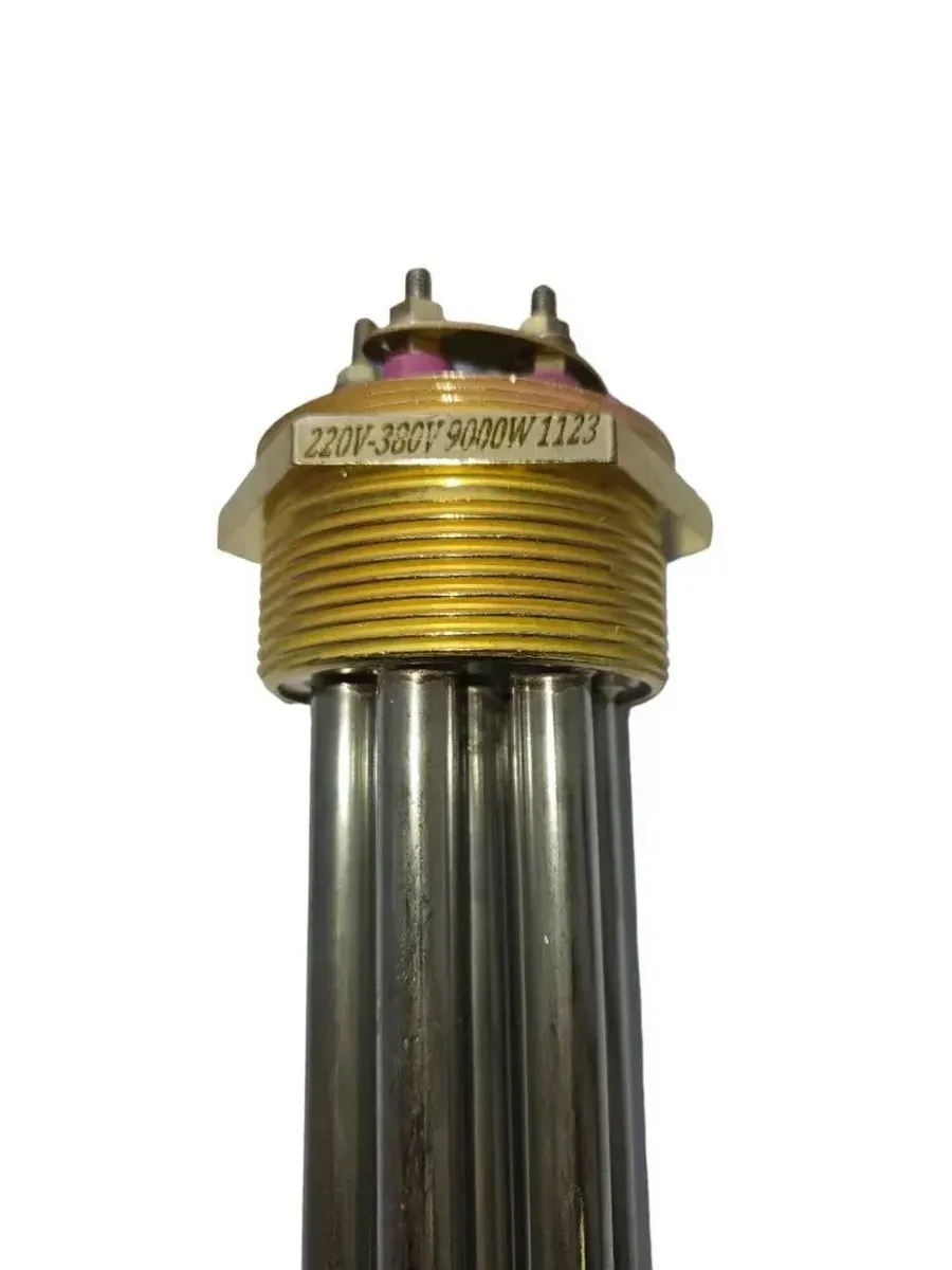 Блок ТЭНов 9000 вт (3000 Вт*3), G2" (59мм), 325 мм