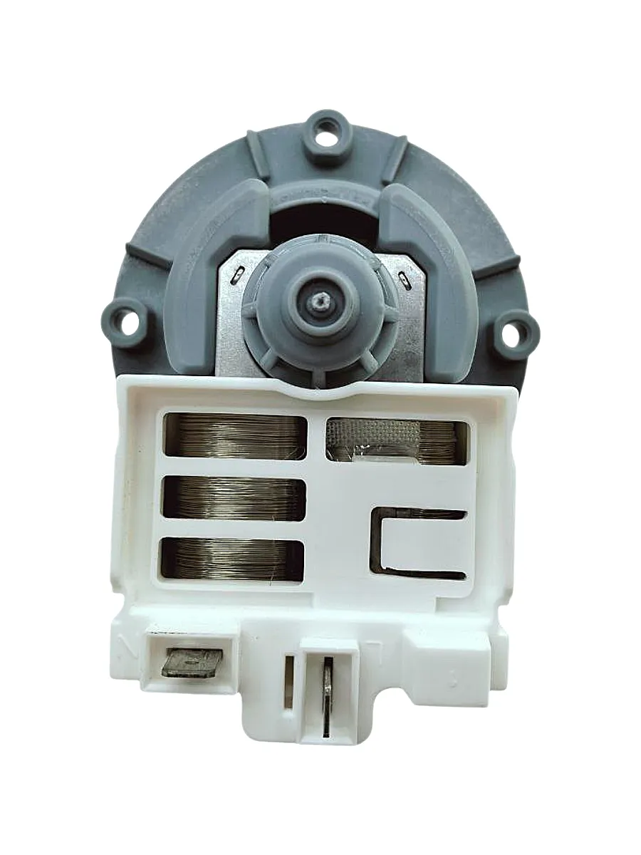 Насос для стиральной машины 40 W, клеммы назад раздельно