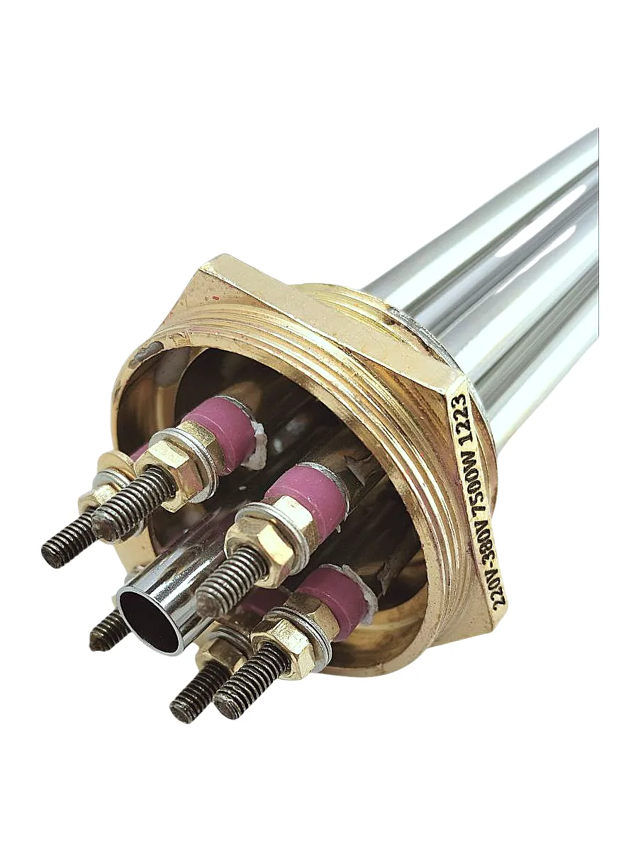 Блок ТЭНов 7500 вт (2500 Вт*3), G1" 1/2 (48 мм), 315 мм