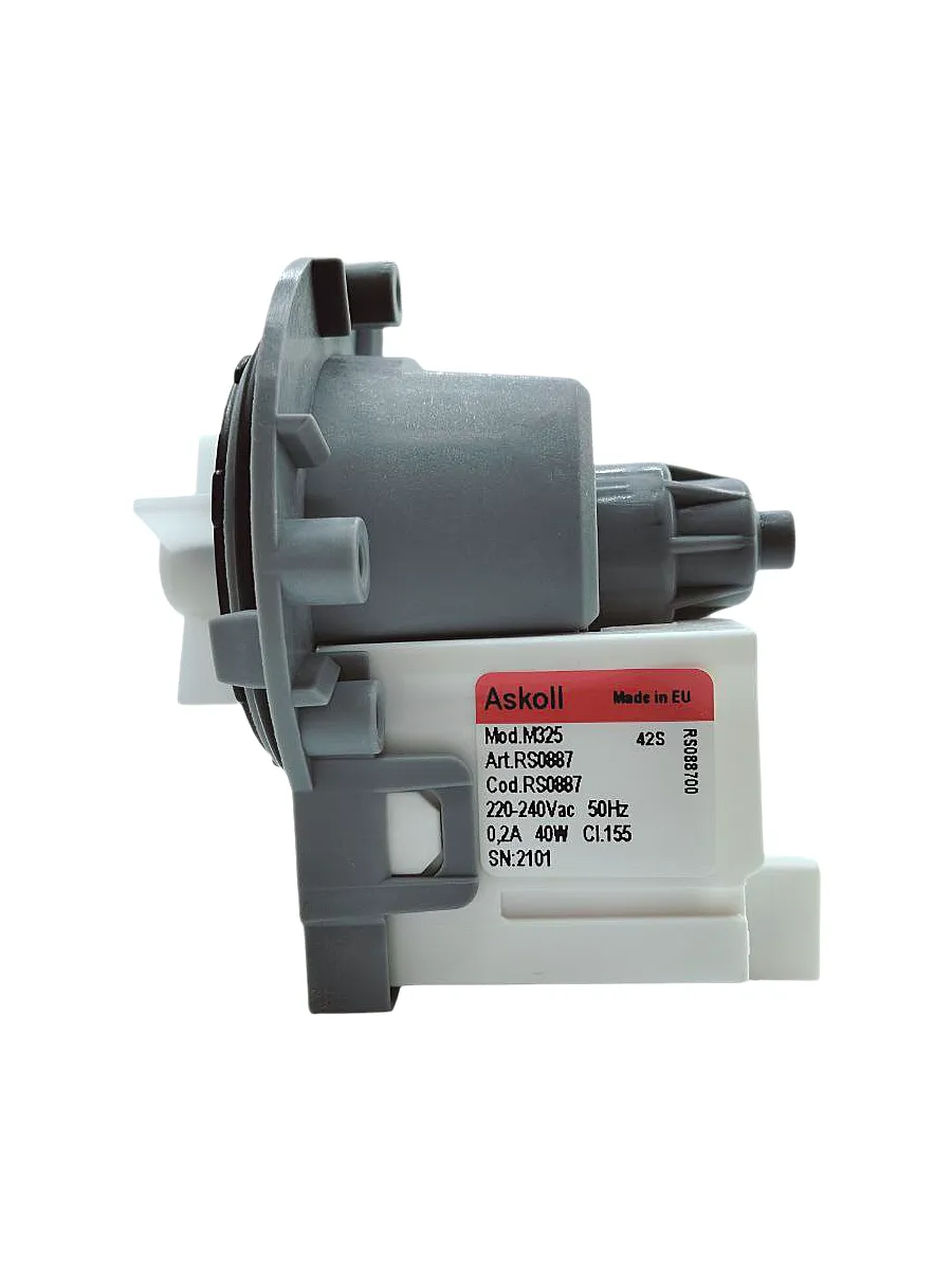 Насос Askoll для стиральной машины 40 W, на 3 винтах