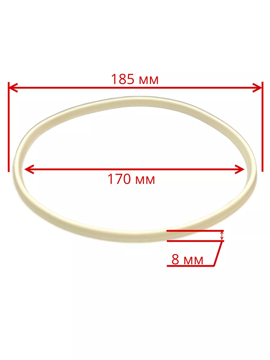 Уплотнитель для старой советской скороварки на 4,5 и 6 л.